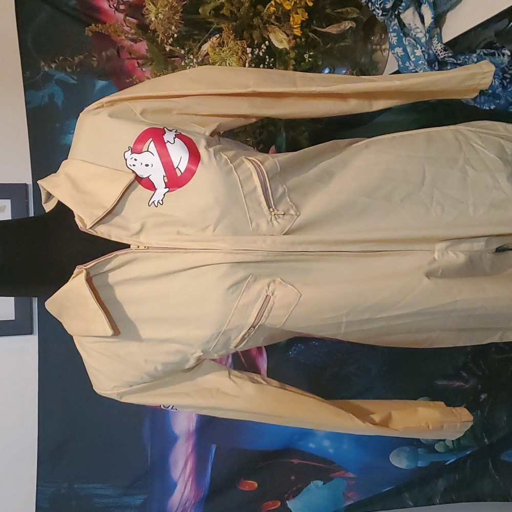 Ghost Busters costume, appears to be a kids size large